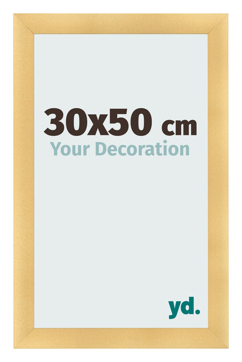 Bilderrahmen 30x50cm Gold Vintage MDF Pisa Vorne Messe | Yourdecoration.at
