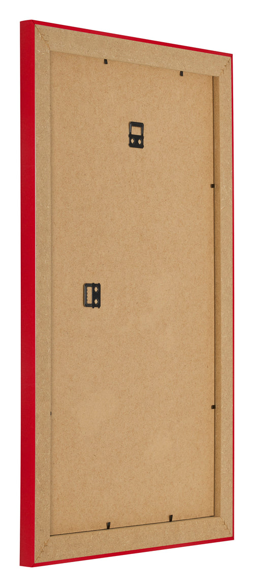 Bilderrahmen 30x50cm Rot MDF Pisa Ruckseite Schrag | Yourdecoration.at