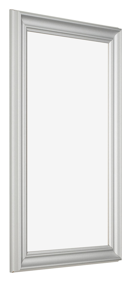 Bilderrahmen 30x50cm Silber Matt MDF Lazio Vorne Schrag | Yourdecoration.at