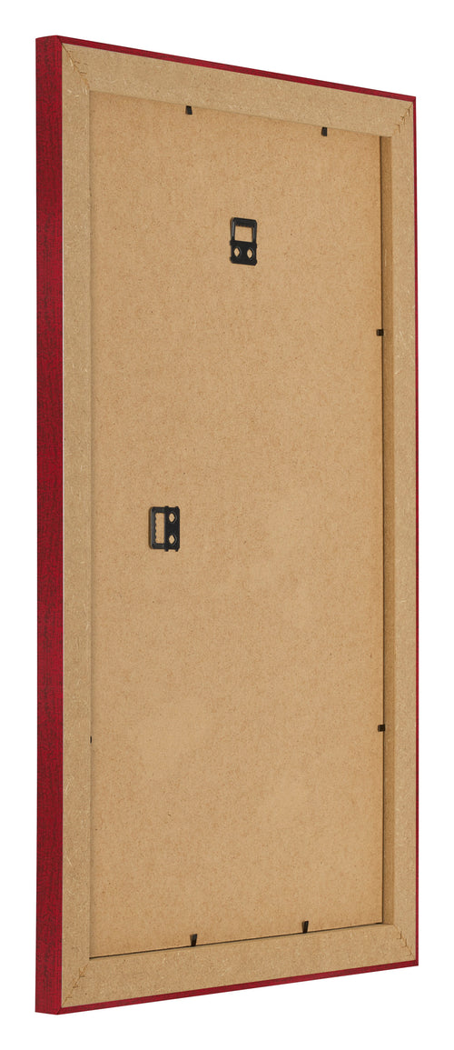 Bilderrahmen 30x50cm Weinrot Gewischt MDF Pisa Ruckseite Schrag | Yourdecoration.at