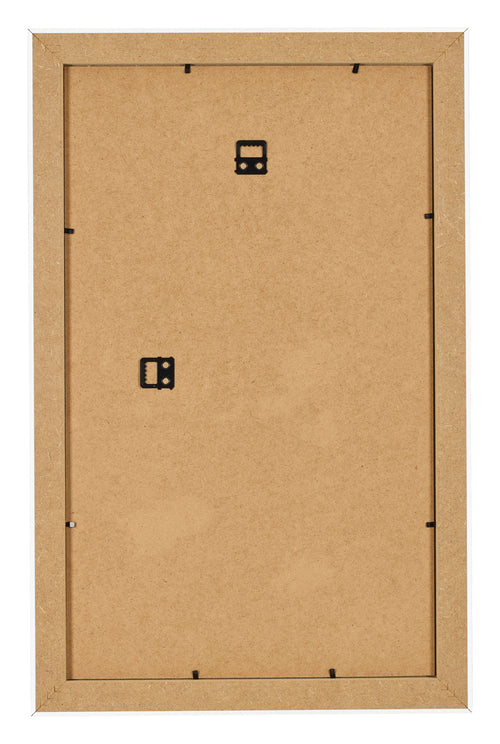 Bilderrahmen 30x50cm Weiß Vintage MDF Pisa Ruckseite | Yourdecoration.at