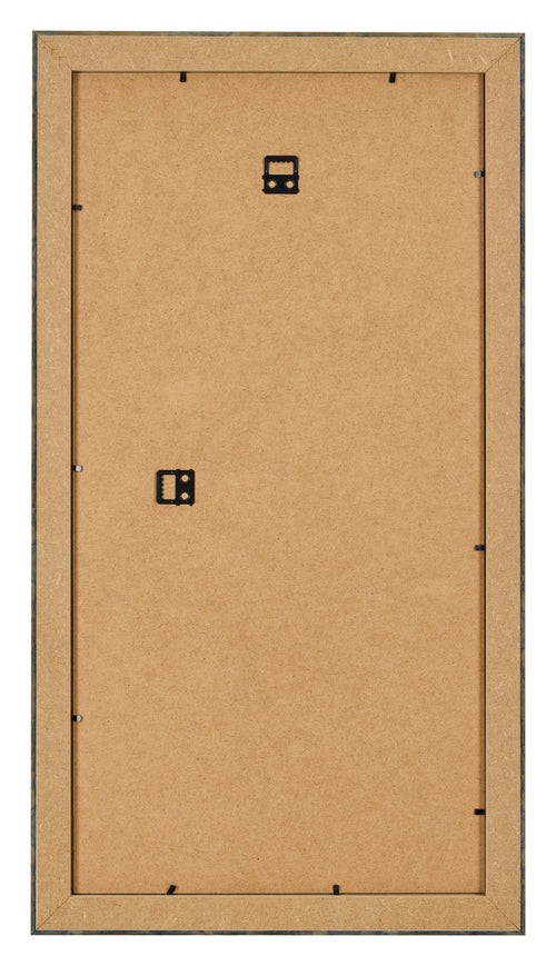 Bilderrahmen 30x60cm Blau Gold Meliert MDF Pisa Ruckseite | Yourdecoration.at