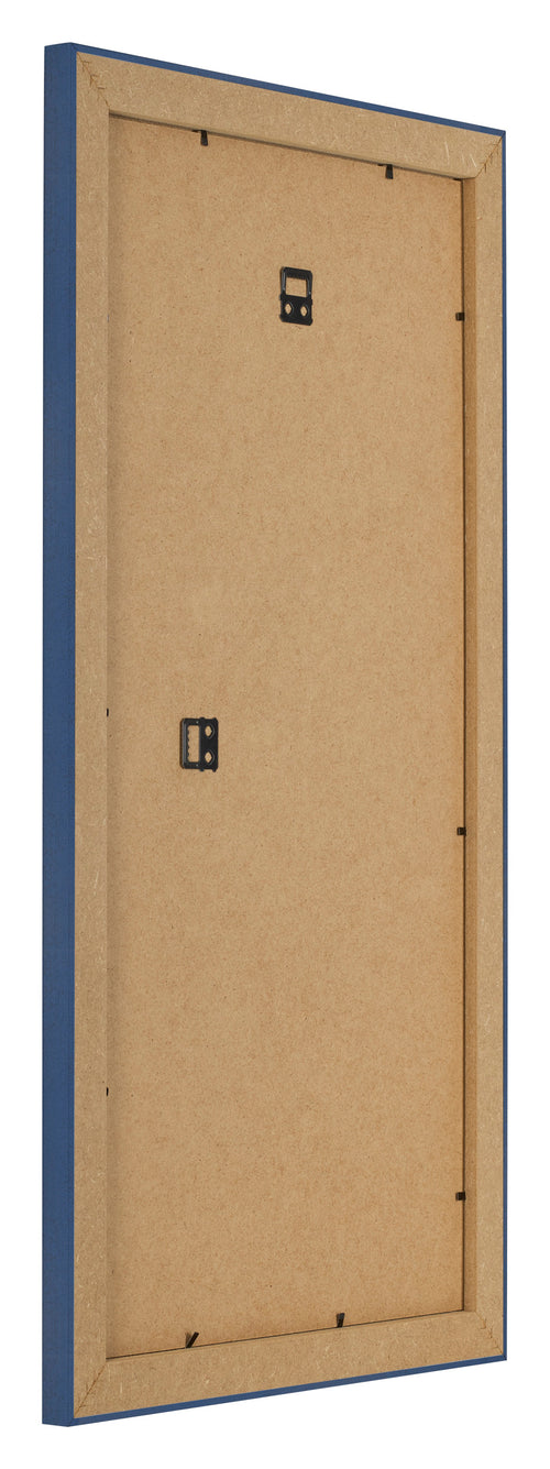 Bilderrahmen 30x60cm Dunkelblau Gewischt MDF Pisa Ruckseite Schrag | Yourdecoration.at