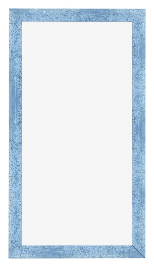 Bilderrahmen 30x60cm Hellblau Gewischt MDF Pisa Vorne | Yourdecoration.at