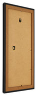 Bilderrahmen 30x60cm Schwarz Gemasert MDF Lazio Ruckseite Schrag | Yourdecoration.at