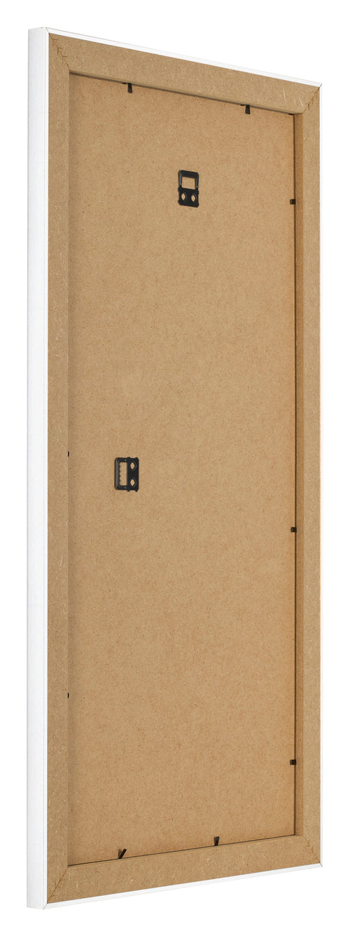 Bilderrahmen 30x60cm Weiß Vintage MDF Pisa Ruckseite Schrag | Yourdecoration.at