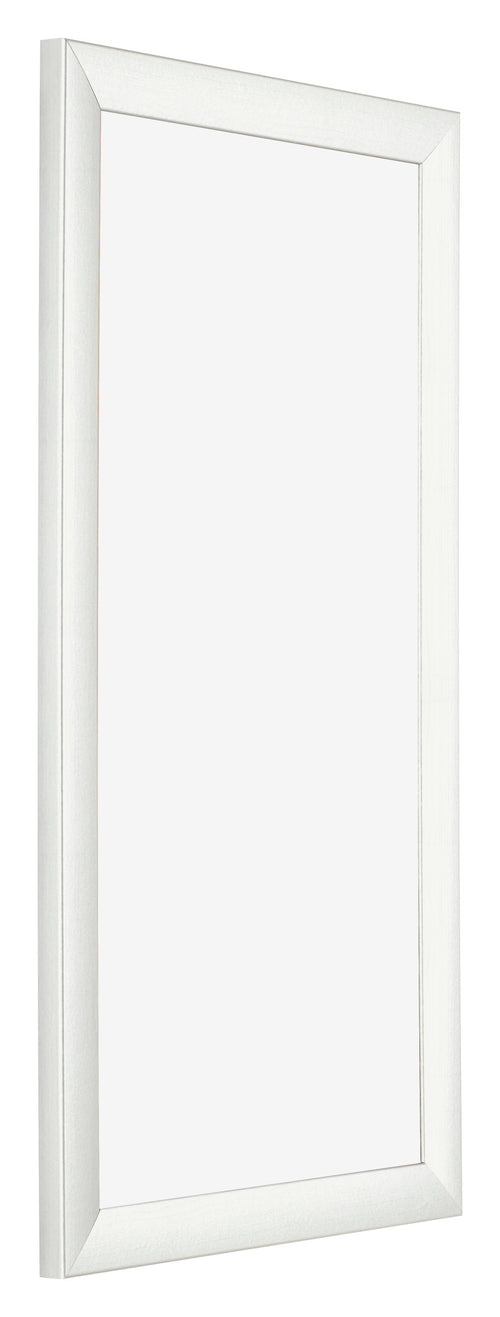 Bilderrahmen 30x60cm Weiß Vintage MDF Pisa Vorne Schrag | Yourdecoration.at