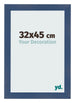 Bilderrahmen 32x45cm Dunkelblau Gewischt MDF Pisa Vorne Messe | Yourdecoration.at