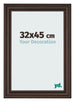 Bilderrahmen 32x45cm Eiche Dunkel MDF Lazio Vorne Messe | Yourdecoration.at