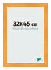 Bilderrahmen 32x45cm Orange MDF Pisa Vorne Messe | Yourdecoration.at