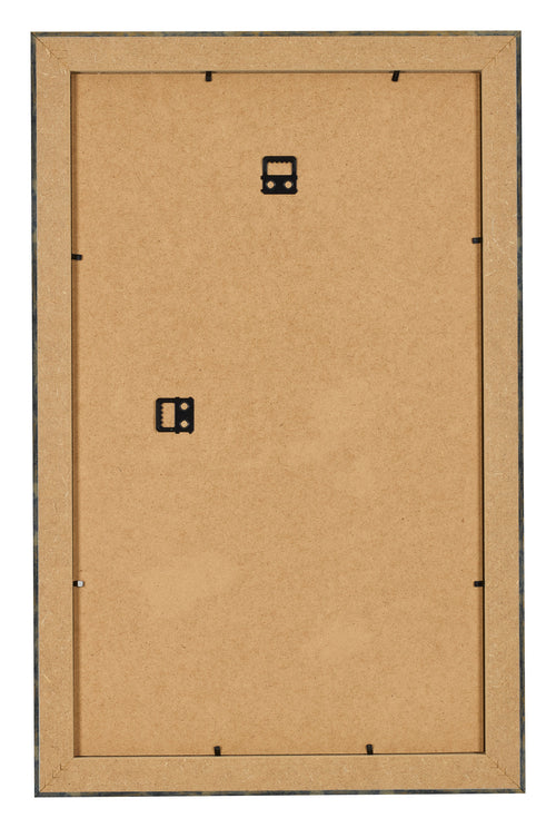 Bilderrahmen 33x48cm Blau Gold Meliert MDF Pisa Ruckseite | Yourdecoration.at