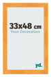 Bilderrahmen 33x48cm Orange MDF Pisa Vorne Messe | Yourdecoration.at