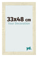 Bilderrahmen 33x48cm Sonoma Eiche MDF Pisa Vorne Messe | Yourdecoration.at