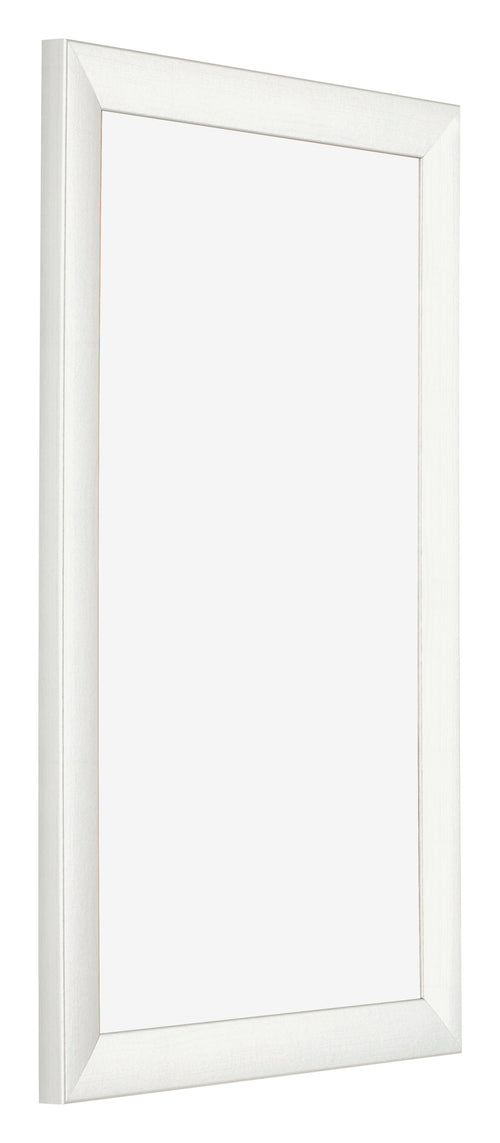 Bilderrahmen 33x48cm Weiß Vintage MDF Pisa Vorne Schrag | Yourdecoration.at