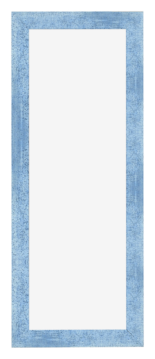 Bilderrahmen 33x98cm Hellblau Gewischt MDF Pisa Vorne | Yourdecoration.at