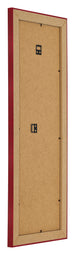 Bilderrahmen 33x98cm Weinrot Gewischt MDF Pisa Ruckseite Schrag | Yourdecoration.at