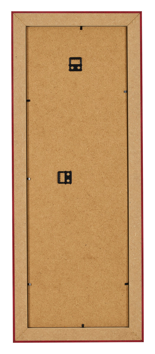 Bilderrahmen 33x98cm Weinrot Gewischt MDF Pisa Ruckseite | Yourdecoration.at
