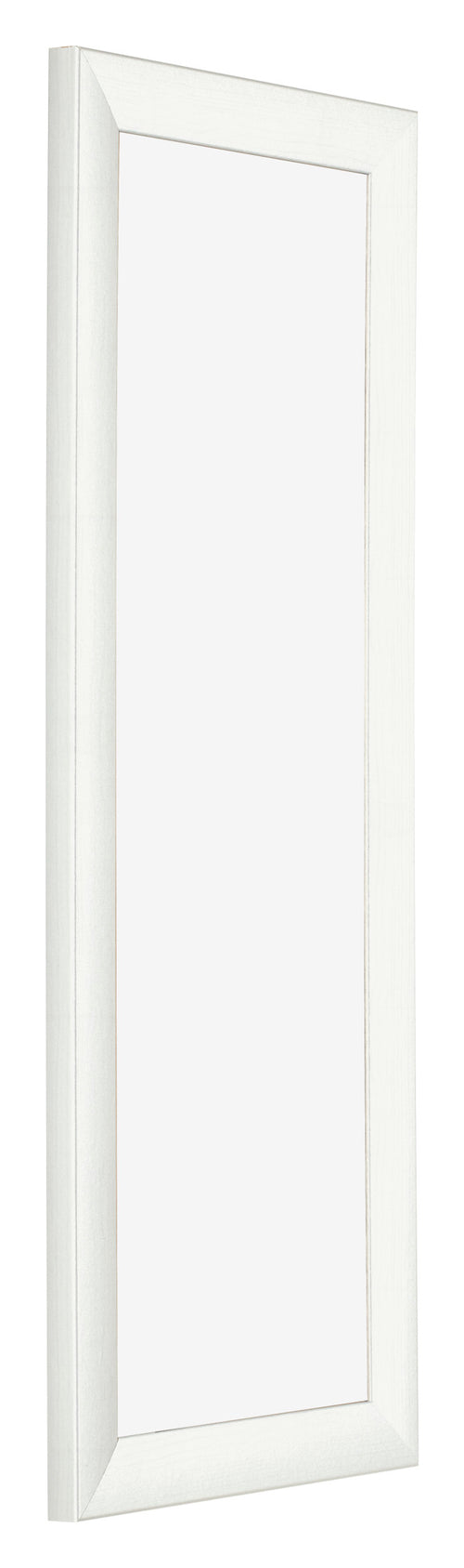 Bilderrahmen 33x98cm Weiß Vintage MDF Pisa Vorne Schrag | Yourdecoration.at