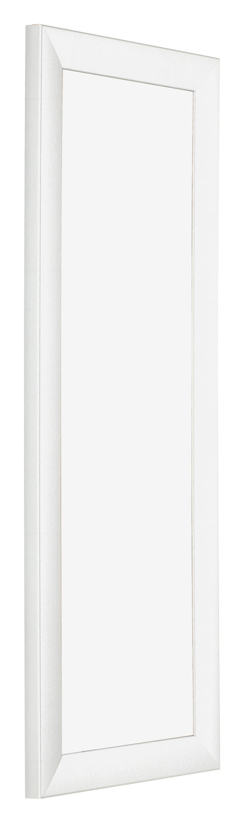 Bilderrahmen 33x98cm Weiß Vintage MDF Pisa Vorne Schrag | Yourdecoration.at