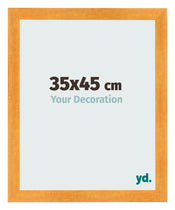 Bilderrahmen 35x45cm Orange MDF Pisa Vorne Messe | Yourdecoration.at