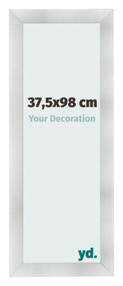 Bilderrahmen 37 5x98cm Aluminium Gebürstet MDF Pisa Vorne Messe | Yourdecoration.at