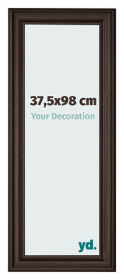 Bilderrahmen 37 5x98cm Eiche Dunkel MDF Lazio Vorne Messe | Yourdecoration.at