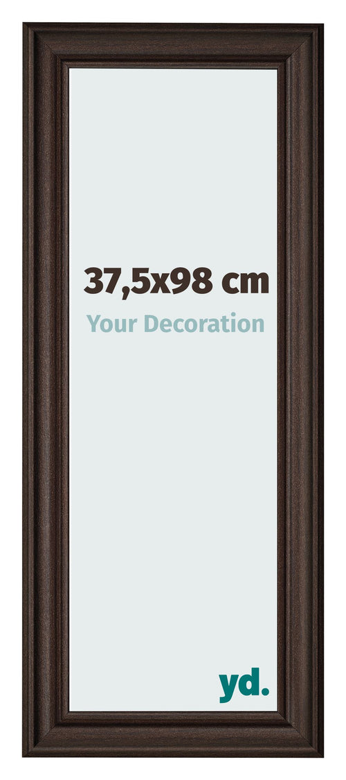Bilderrahmen 37 5x98cm Eiche Dunkel MDF Lazio Vorne Messe | Yourdecoration.at