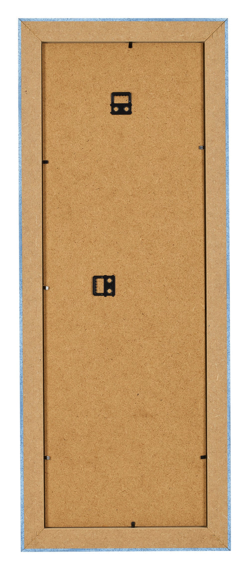 Bilderrahmen 37 5x98cm Hellblau Gewischt MDF Pisa Ruckseite | Yourdecoration.at