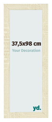 Bilderrahmen 37 5x98cm Sonoma Eiche MDF Pisa Vorne Messe | Yourdecoration.at