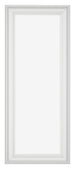 Bilderrahmen 37 5x98cm Weiss Gewischt MDF Lazio Vorne | Yourdecoration.at