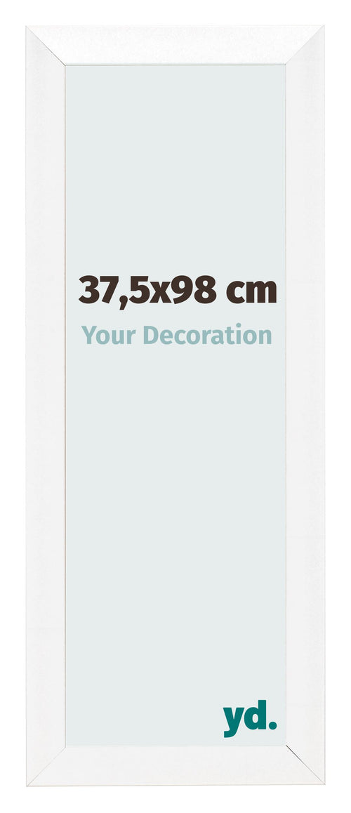 Bilderrahmen 37 5x98cm Weiß Vintage MDF Pisa Vorne Messe | Yourdecoration.at