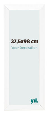 Bilderrahmen 37 5x98cm Weiß Vintage MDF Pisa Vorne Messe | Yourdecoration.at