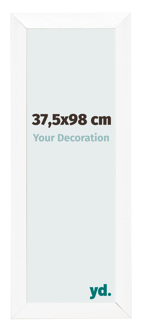 Bilderrahmen 37 5x98cm Weiß Vintage MDF Pisa Vorne Messe | Yourdecoration.at