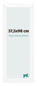 Bilderrahmen 37 5x98cm Weiß Vintage MDF Pisa Vorne Messe | Yourdecoration.at