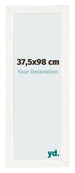 Bilderrahmen 37 5x98cm Weiß Vintage MDF Pisa Vorne Messe | Yourdecoration.at