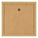 Bilderrahmen 40x40cm Grün MDF Pisa Ruckseite | Yourdecoration.at