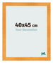 Bilderrahmen 40x45cm Orange MDF Pisa Vorne Messe | Yourdecoration.at