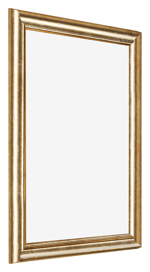 Bilderrahmen 40x50cm Gold Antik MDF Lazio Vorne Schrag | Yourdecoration.at