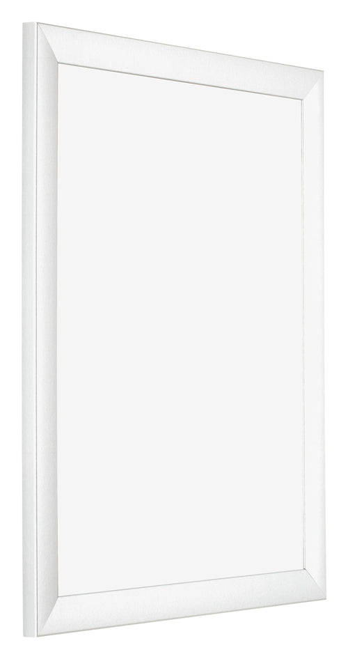 Bilderrahmen 40x50cm Weiß Vintage MDF Pisa Vorne Schrag | Yourdecoration.at