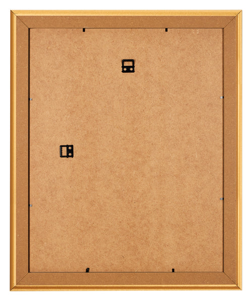 Bilderrahmen 40x55cm Gold Matt MDF Lazio Ruckseite | Yourdecoration.at