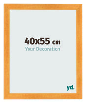 Bilderrahmen 40x55cm Orange MDF Pisa Vorne Messe | Yourdecoration.at