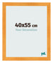 Bilderrahmen 40x55cm Orange MDF Pisa Vorne Messe | Yourdecoration.at