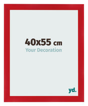 Bilderrahmen 40x55cm Rot MDF Pisa Vorne Messe | Yourdecoration.at