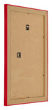 Bilderrahmen 40x60cm Rot MDF Pisa Ruckseite Schrag | Yourdecoration.at