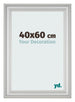 Bilderrahmen 40x60cm Silber Matt MDF Lazio Vorne Messe | Yourdecoration.at