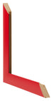 Bilderrahmen 40x80cm Rot MDF Pisa Detail Querschnitte | Yourdecoration.at