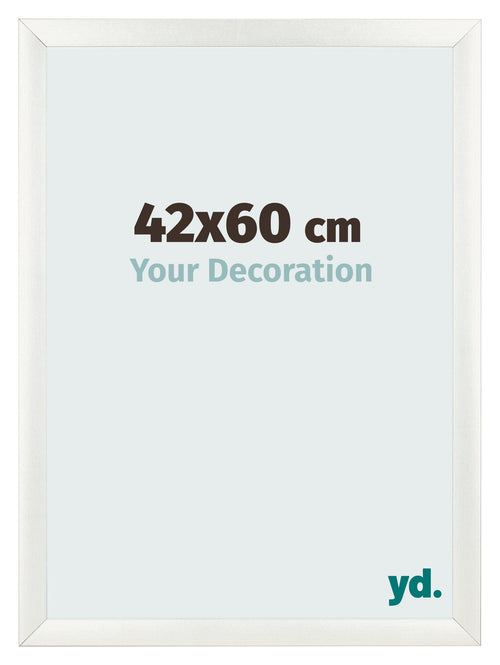 Bilderrahmen 42x60cm Weiß Vintage MDF Pisa Vorne Messe | Yourdecoration.at