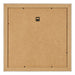 Bilderrahmen 45x45cm Eiche Rustikal MDF Pisa Ruckseite | Yourdecoration.at