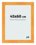 Bilderrahmen 45x60cm Orange MDF Pisa Vorne Messe | Yourdecoration.at