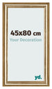 Bilderrahmen 45x80cm Gold Antik MDF Lazio Vorne Messe | Yourdecoration.at